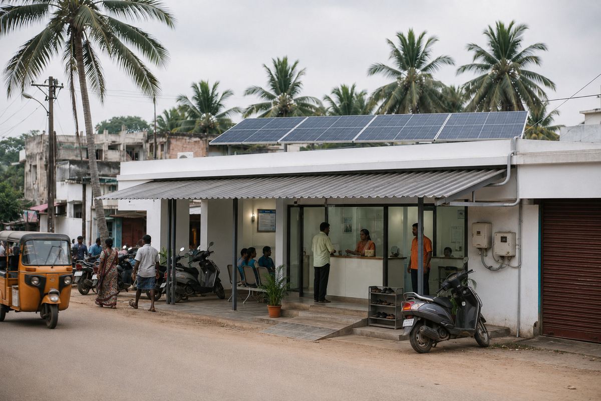 Case Study: A Guntur Textile Showroom’s 25 kW Rooftop