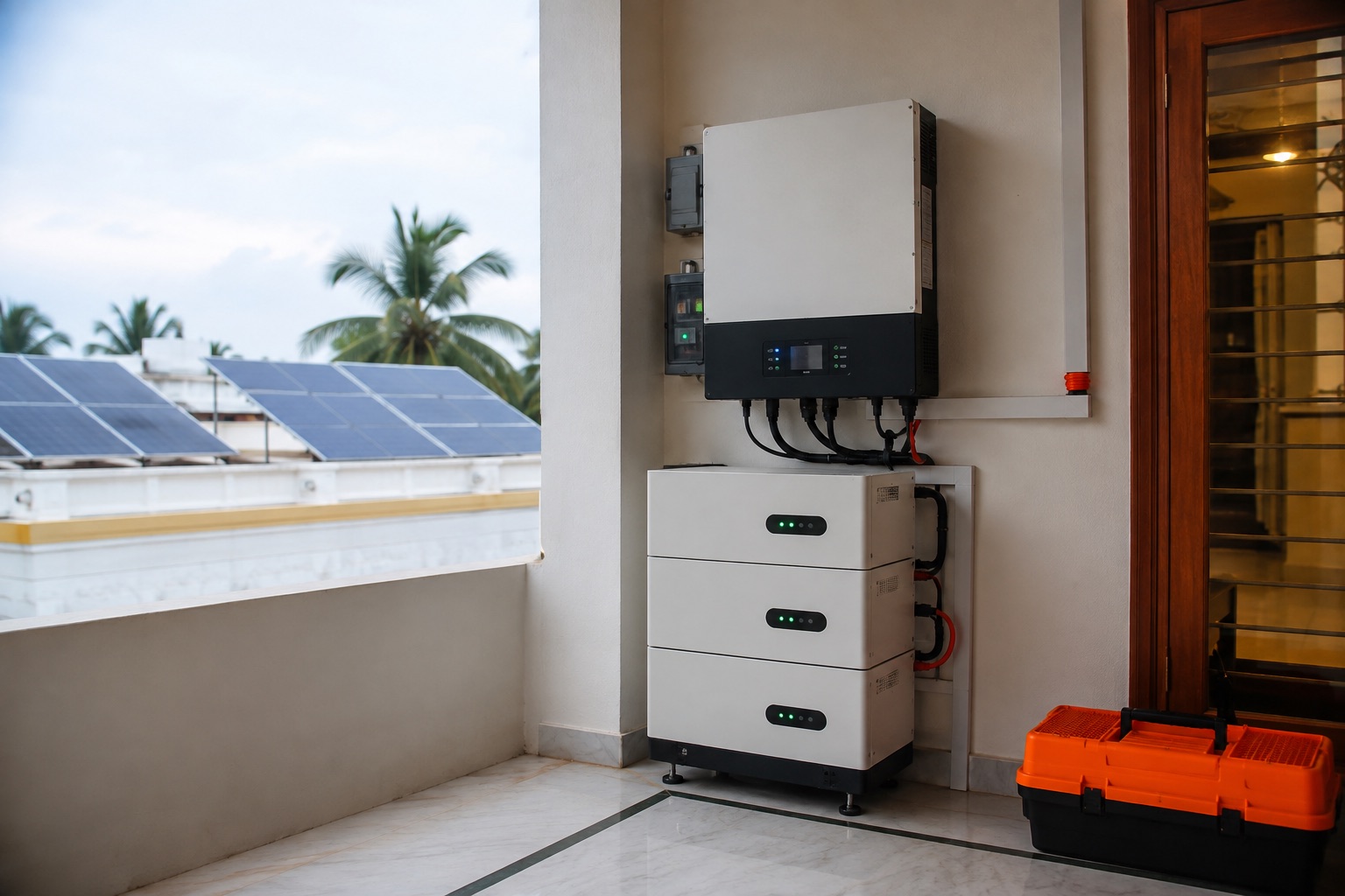 Solar panel array